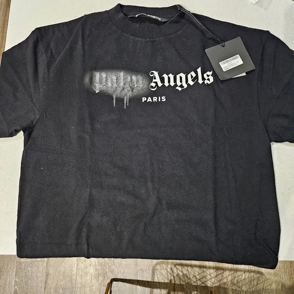 Palm Angels | Paris Sprayed Logo Tee - Picture 4 of 6